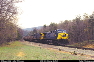 CSX 425 West at Griffith